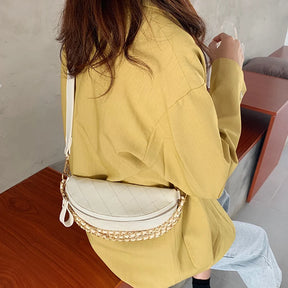 Sac Banane Femme Chic en Cuir